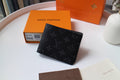 LOUIS VUITTON LV 25S MULTIPLE WALLET IN MONOGRAM ECLIPSE COATED CALFSKIN