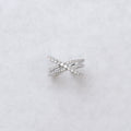 Silver Crystal Ring