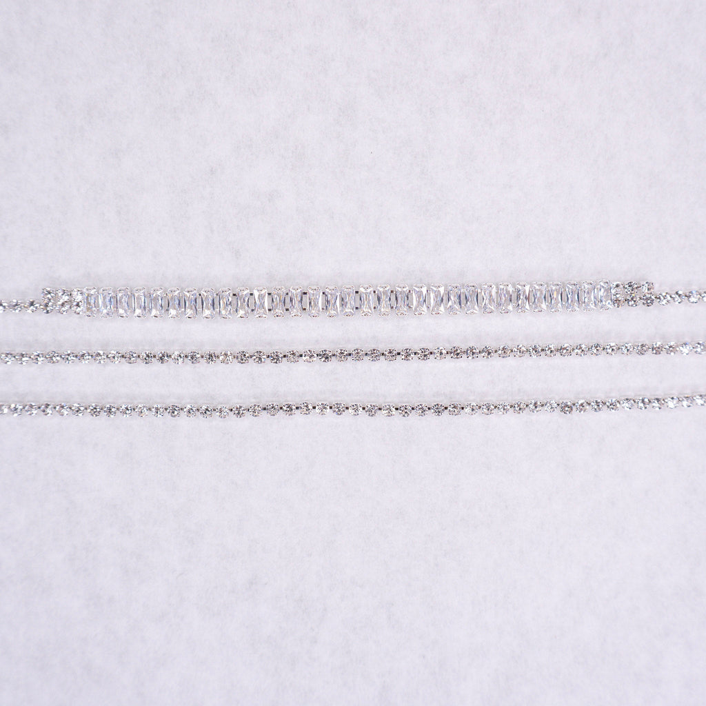 Silver Layered Choker