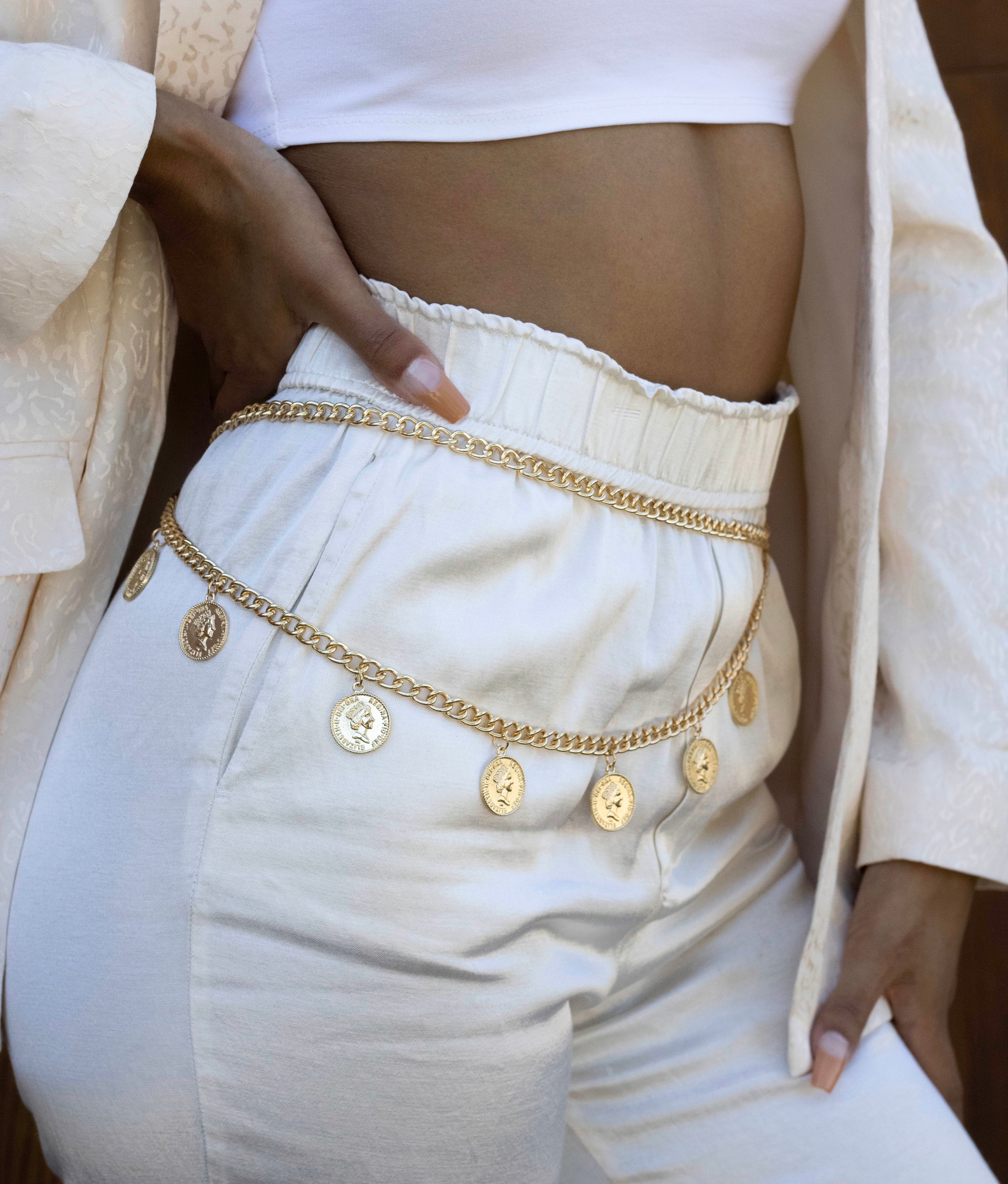 Gold Chain Belt