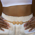 Gold Lion Chain Belt