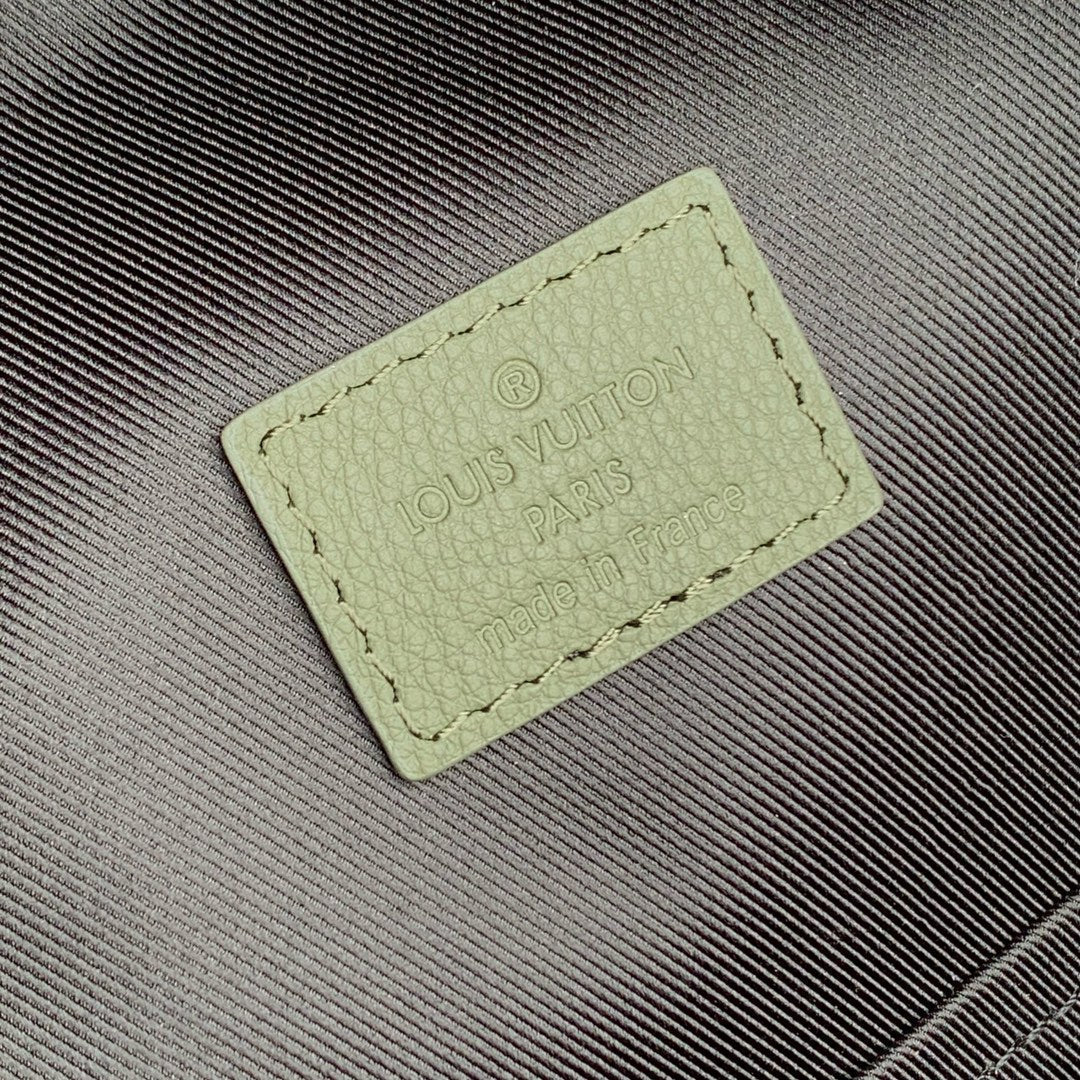 LOUIS VUITTON DISCOVERY PM BACKPACK 38 IN OLIVE GREEN MONOGRAM LAMBSKIN
